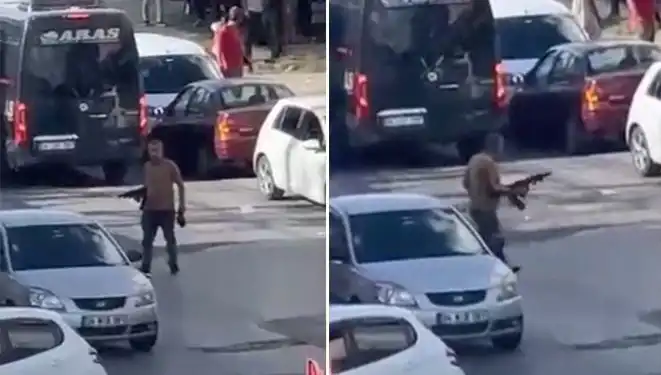 Başakşehir'de Korkunç Anlar: Pompalı Tüfekle Sokakta Yolu Kapatıp Neler Yaşandı?
