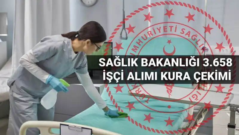 2025 Sağlık Bakanlığı Kura Tarihleri ve 3.658 İşçi Alımı Süreci