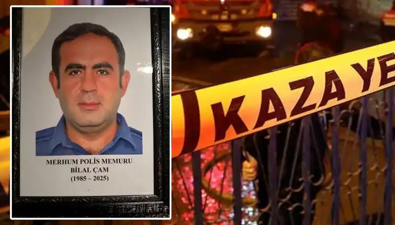 Trafik Kazasında Hayatını Kaybeden Polis Memuru, Toplumda Büyük Üzüntü Yarattı