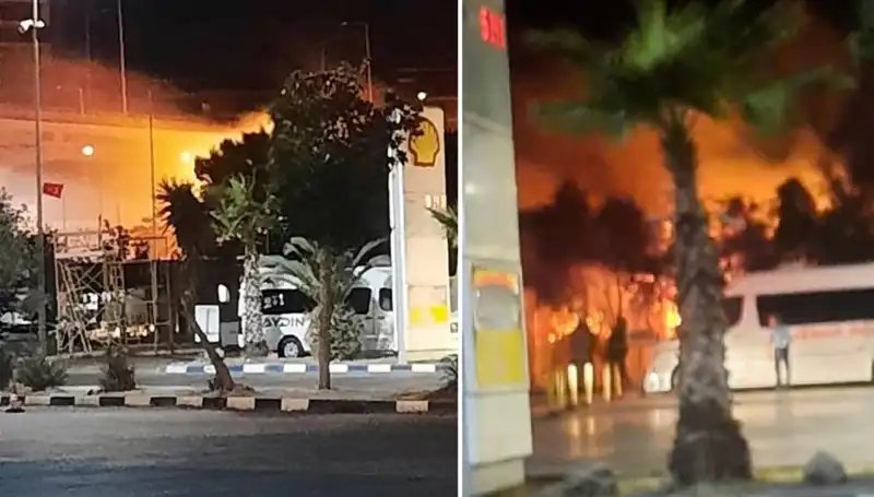 İzmir Otogarı’nda Neler Oluyor? Yangın Korkuttu!