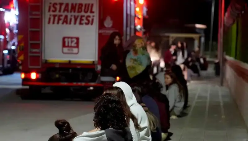 2500 Kız Öğrencinin Yaşadığı Yurt Yangını: Can Kaybı Olmadı