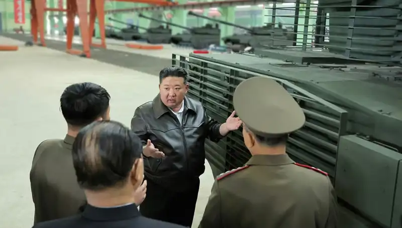 Kuzey Kore Lideri Kim Jong-un'dan Modern Savaş Çağrısı: "Üretiminizi Artırın!"