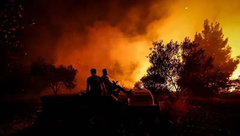 Çanakkale'de Orman Yangını Büyüdü: 785 Kişi Zorunlu Olarak Tahliye Edildi