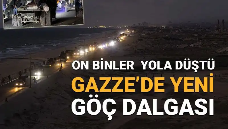 Gazze'de Yeni Göç Dalgası: Korkutan Durum ve İnsanların Yaşadığı Zorluklar