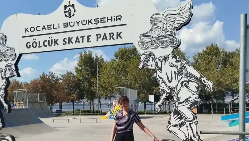 Kocaeli'deki Kaykay Parkı'na Genç Sporcu Mattia Ahmet Minguzzi'nin İsmi Verildi