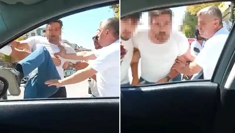 Dolmuş Şoföründen Trafikte Dehşet Saçan Olay: Yolcular Şaşkın!