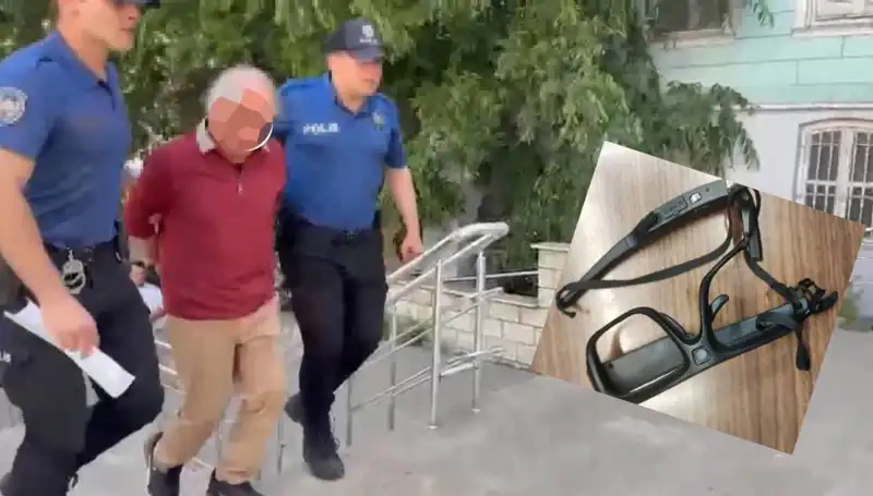 Kameralı Gözlükle Kadınları Gizlice Çeken Adam Yakalandı!